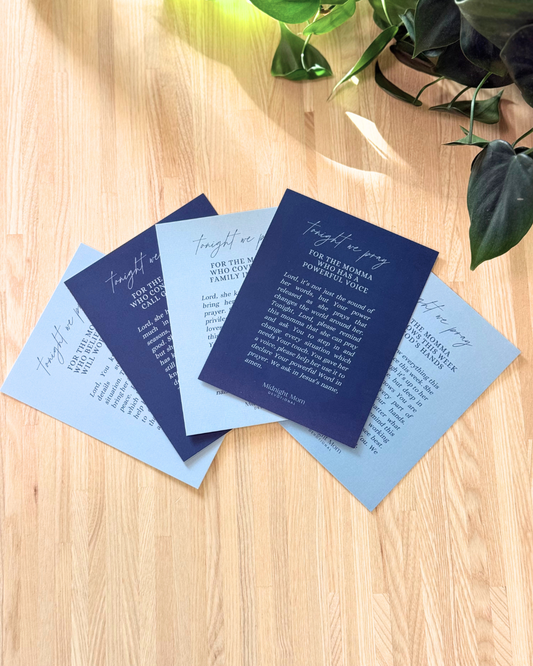 Faith & Intercession Pack - 5 Prayer Cards