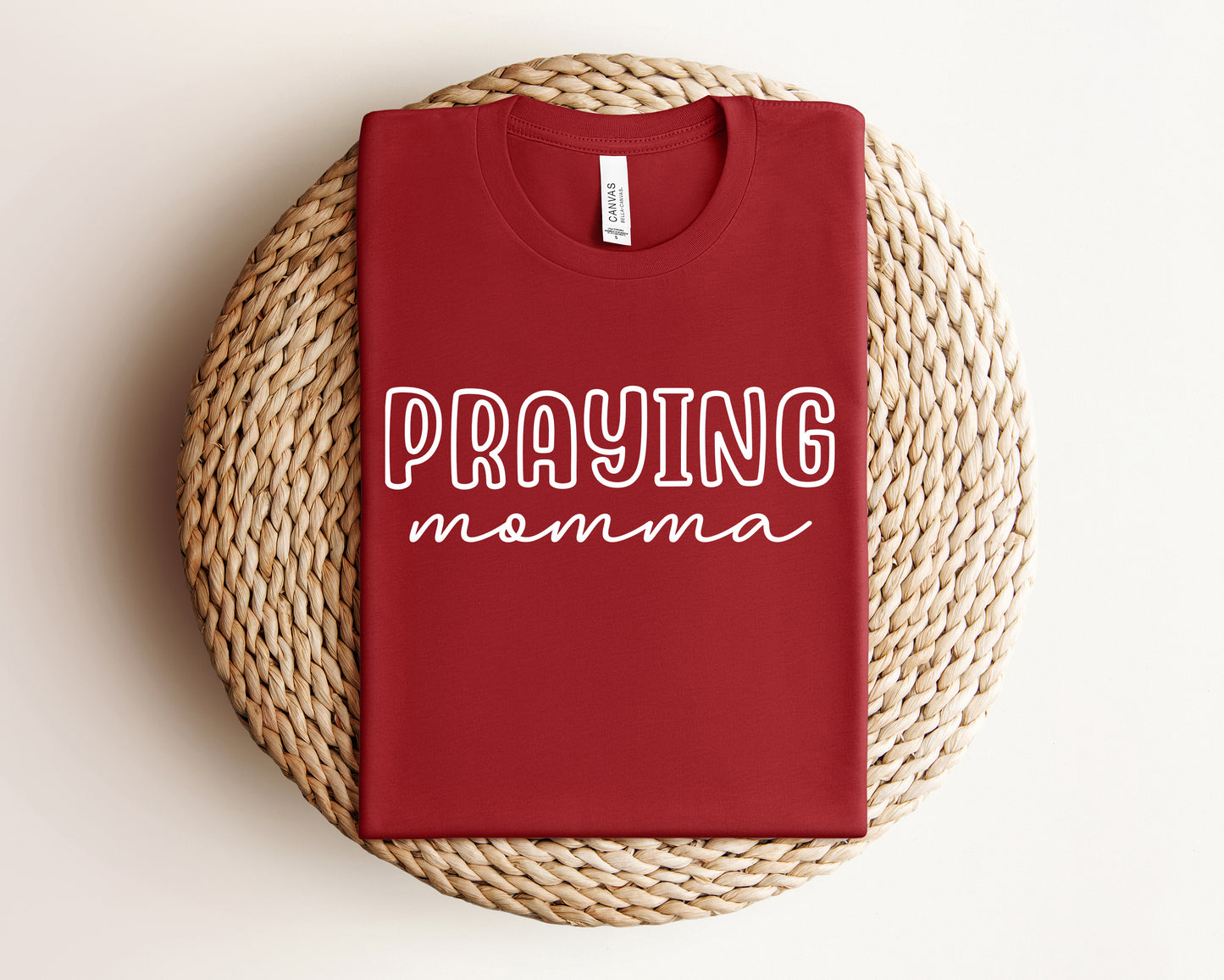 PRE-ORDER | Cardinal OUTLINE Praying Momma