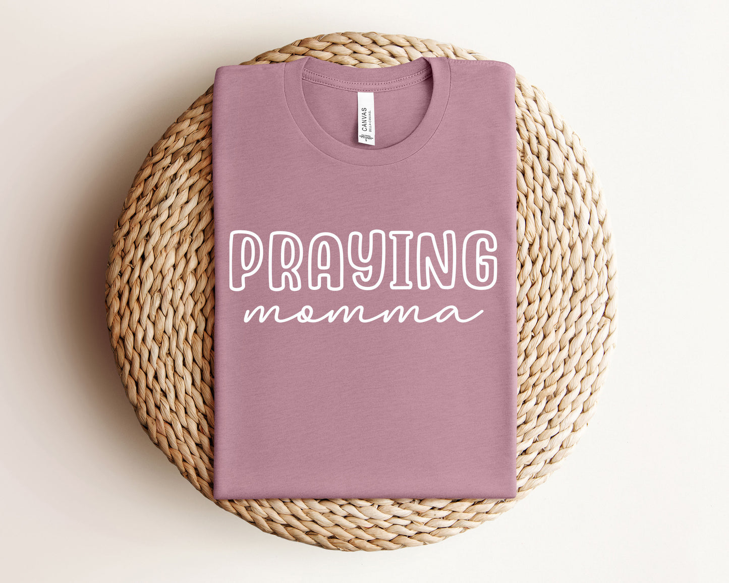 Heather Orchid OUTLINE Praying Momma | Pre-Order