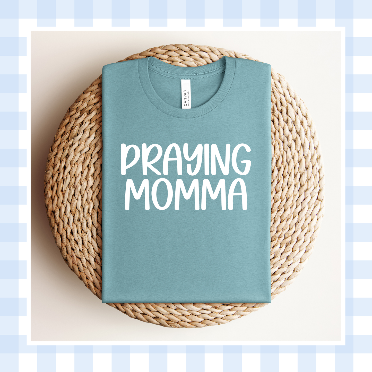 PRE-ORDER | Heather Lagoon Blue LOVELY Praying Momma 2026