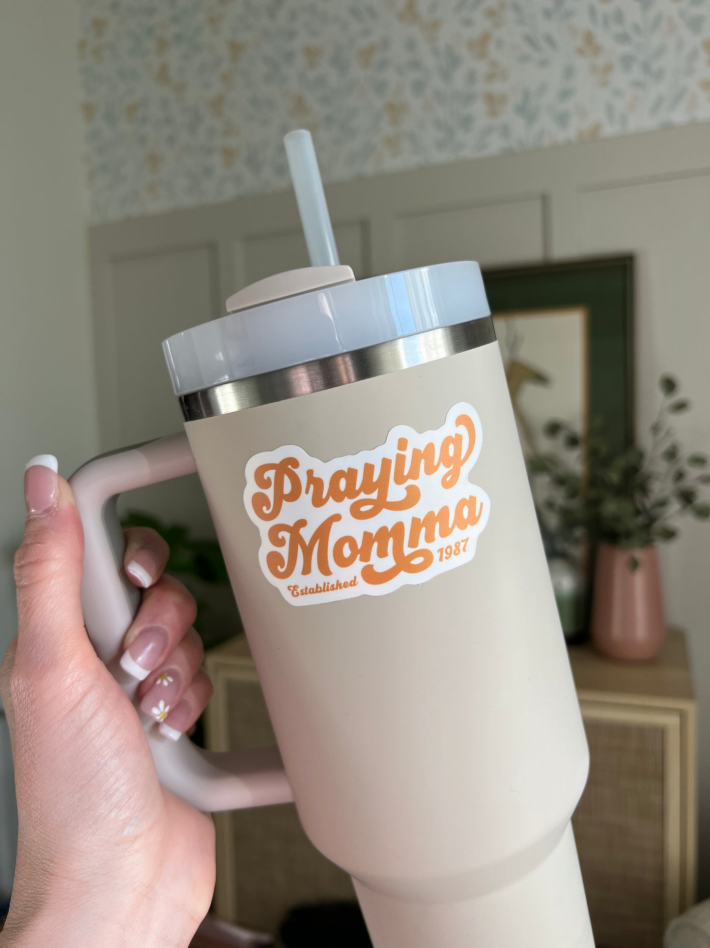 Praying Momma STICKER