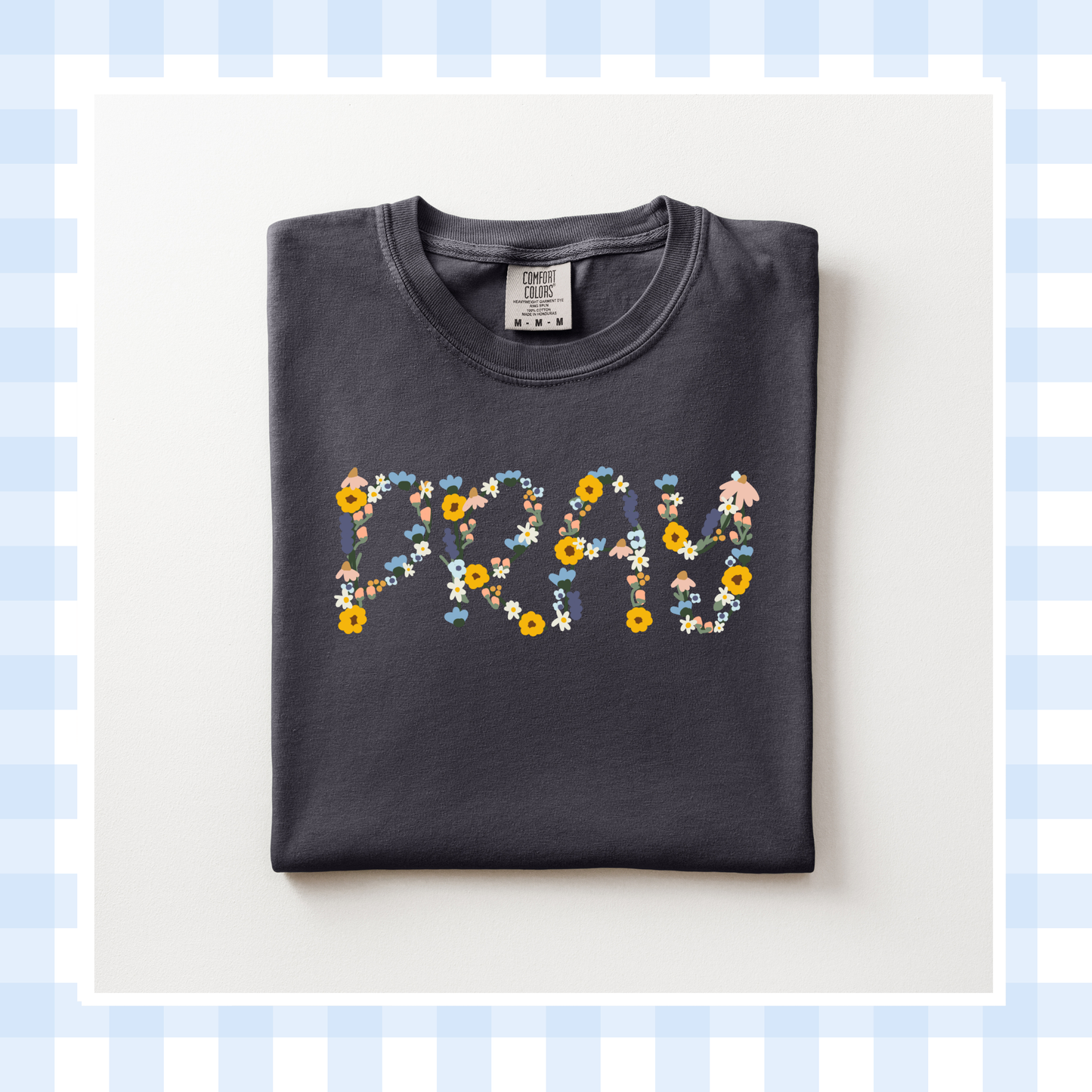 PRE-ORDER | FLORAL PRAY SHIRT