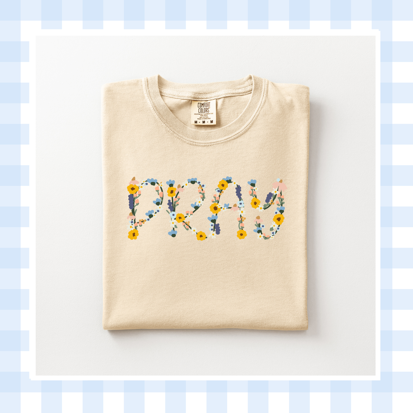 PRE-ORDER | FLORAL PRAY SHIRT