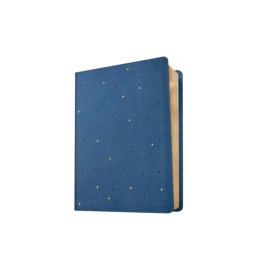 Preorder - Midnight Mom Devotional Bible - Starlit Navy LeatherLike