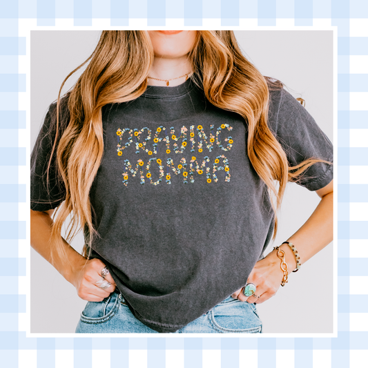 PRE-ORDER | FLORAL BOXY PRAYING MOMMA 2026