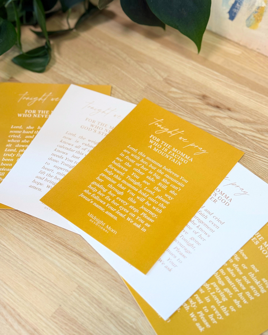 Strength for Her Season Pack -  5 Prayer Cards