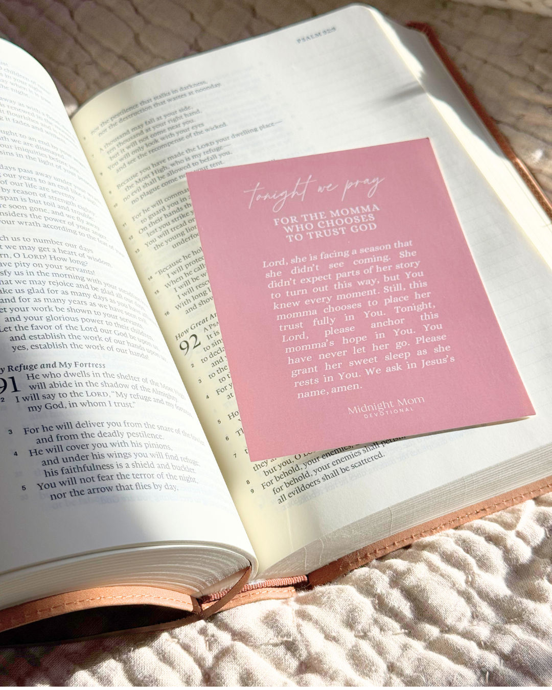 Peace & Encouragement Pack - 5 Prayer Cards