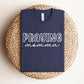 PRE-ORDER | Heather Navy OUTLINE Praying Momma