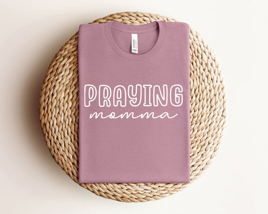 Heather Orchid OUTLINE Praying Momma | Pre-Order