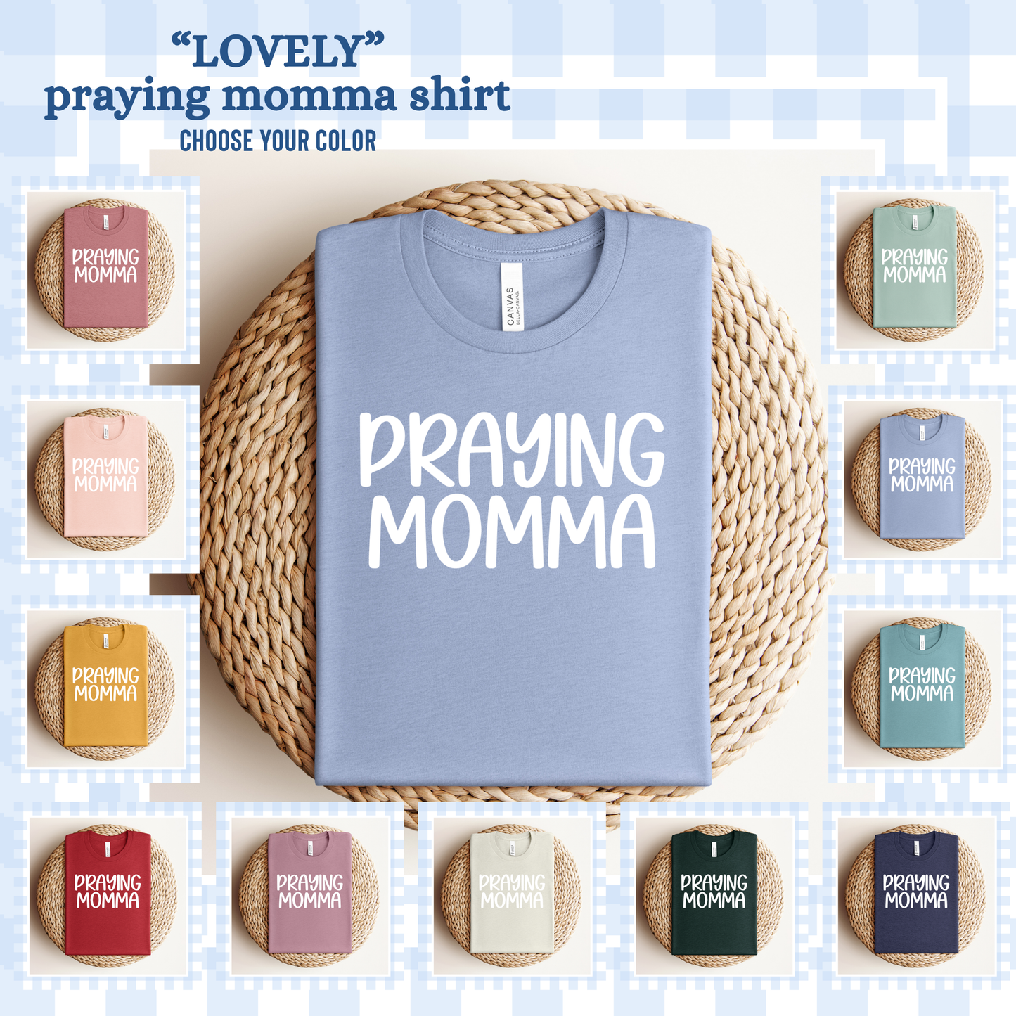 PRE-ORDER | LOVELY Praying Momma Shirt 2026
